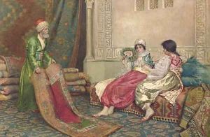 The Carpet Seller by Francesco Ballesio