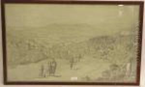 St. Moritz Mitehrenburg by Fritz Bayerlein