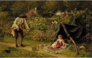 Father's Return by Alfred Walter Bayes