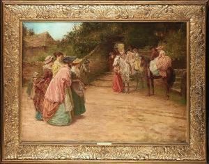 The Double Wedding by Alfred Walter Bayes