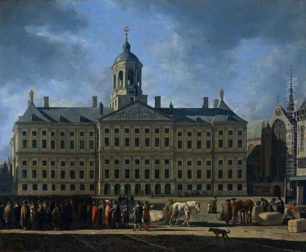 The Town Hall on the Dam, Amsterdam - view 1