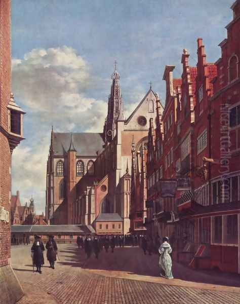 The large square in Haarlem - view 1
