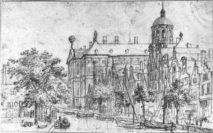 Amsterdam, the Nieuwezijds near the Bloemmarkt