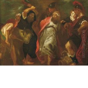 Morte Del Console Decio Mure by Giuseppe Bazzani