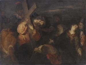 Cristo Portacroce by Giuseppe Bazzani