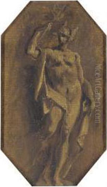 Mercury: A Feigned Statue - view 1