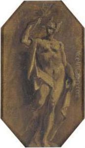 Mercury: A Feigned Statue by Giuseppe Bazzani