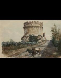 Tomba Di Cecilia Metella by Luigi Bazzani