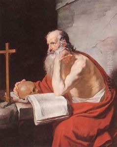 St Jerome 1632 by Jacques Blanchard