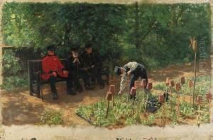 The Chelsea Pensioners by James Prinsep Barnes Beadle