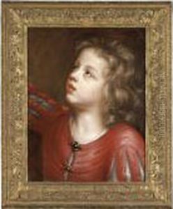 Portrait Of The Artist's Son, Batholomew Beale (1656-1709) by Mary Beale