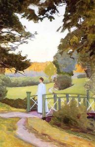 Crossing the Green Bridge by Sven Richard Bergh