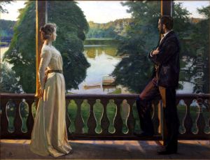 Nordic Summer Evening, 1899-1900 by Sven Richard Bergh