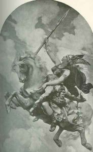 The Valkyrie by Emile Antoine Bayard