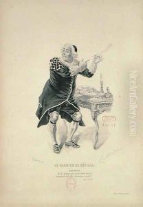 Dr Bartolo, from the opera 'The Barber of Seville' by Emile Antoine Bayard
