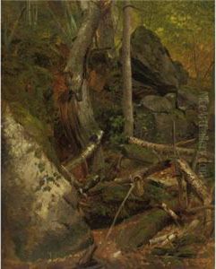 Deep In The Forest by William Holbrook Beard