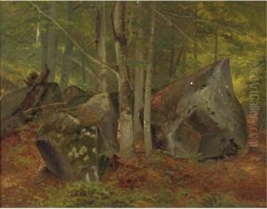 In The Woods by William Holbrook Beard