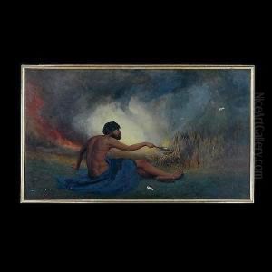 The Fire Starter. by William Holbrook Beard