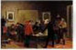 Scientists At Work by William Holbrook Beard