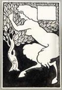 A Female Centaur by Aubrey Vincent Beardsley