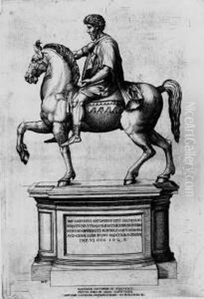 Equestrian Statue Of Marcus Aurelius - view 1