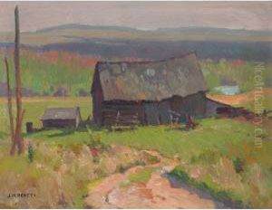 Summer Landscape With Barn, Ontario