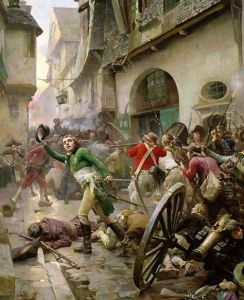 Henri de La Rochejaquelein at the Battle of Cholet, 17th October 1793