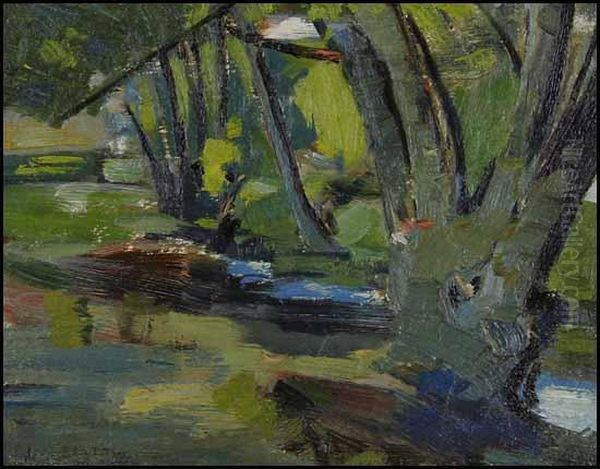 Willows By The Stream - view 1