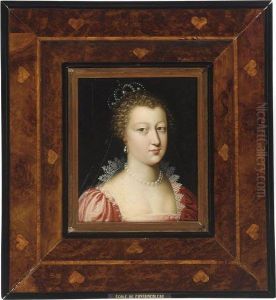 A Portrait Of A Noble Lady Possibly Anna Of Austria