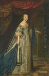 Portrait D'henriette Marie, Reine D'angleterre