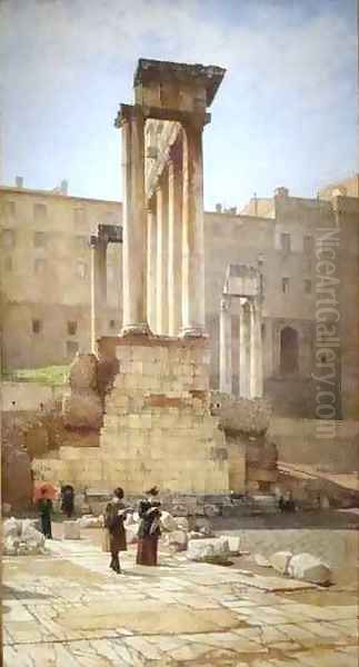 The Temple of Saturn - view 1