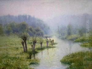 Les Saules A Nogent Sur Seine