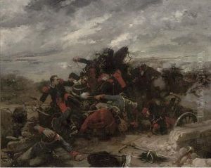 In The Melee by Wilfred Constant Beauquesne