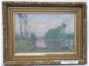 La Riviere by Charles Joseph Beauverie