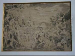 La Mort De Calisto. by Charles Joseph Beauverie