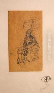 Study Of A North African Caid by Richard Beavis