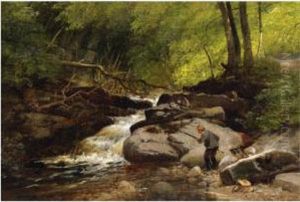 Fishing On The Greta, North Yorkshire thumbnail
