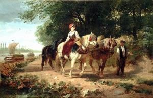 The Tow Path by Richard Beavis