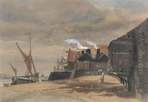Harwich Old Harbour, Low Water by Richard Beavis