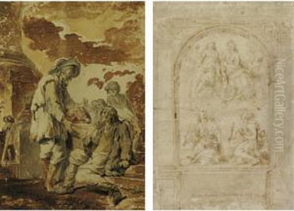 Design For An Altar: Christ In Glory - view 1