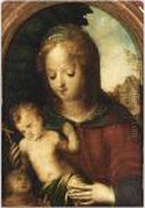 Madonna And Child by Domenico Beccafumi