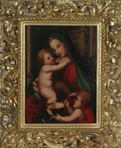 Madonna Col Bambino E San Giovannino Madonna Col Bambino E San Giovannino