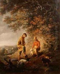 Ferreting at Windsor by Edmund Bristow