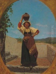 Portatrice D'acqua by Luigi Bechi