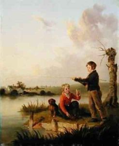 The Young Anglers by Edmund Bristow