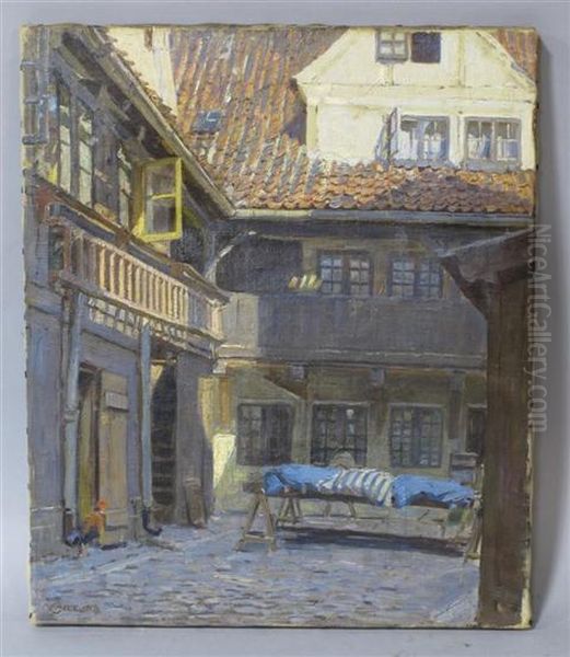 European Courtyard - view 1
