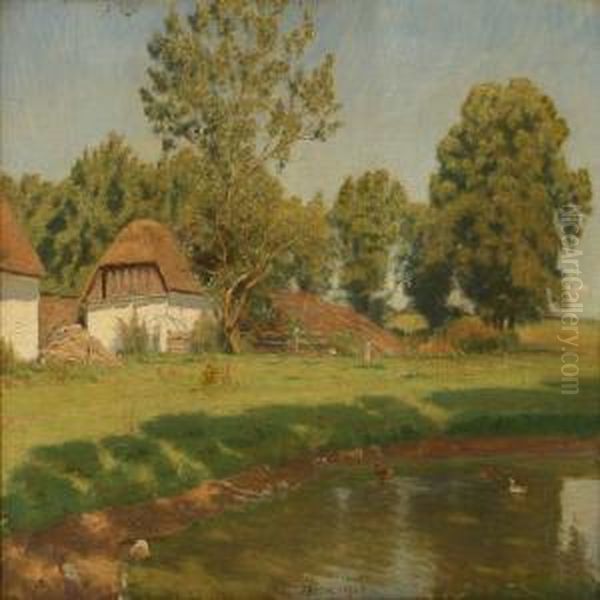 Summerday At A Farm - view 1