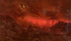 Forest Fire by Ralph Albert Blakelock