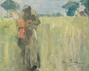 Woman Gleaning