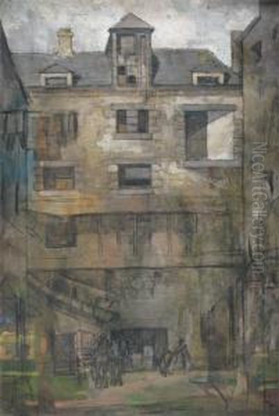 A Brewery Yard - view 1